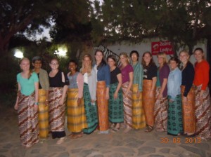 Group wearing our chitenges